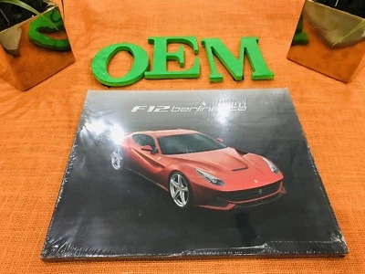 🟣SEALED FERRARI F12 BERLINETTA SALES BROCHURE HARDBACK BOOK (NEW OLD STOCK) - Image 1 of 4