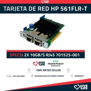 HP ETHERNET 561FLR-T DOBLE PUERTO 2x 10GB RJ45 - PN:701525-001 - SERVIDOR HP - Foto 1 di 7