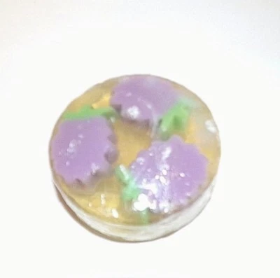 Bath & Body Works Sun Ripened Raspberry Decorative Glycerin Soap Bar VTG - Image 1 of 2