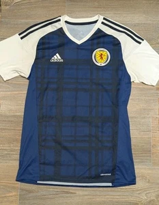 Scotland Football Shirt Home 2016/17 Adidas - Men’s Size S - Picture 1 of 10