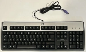 HP KB-0316 PS/2 Wired Keyboard 537745-001 434820-002 DOM Good condition - Picture 1 of 3