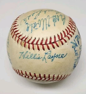 MLB Old Timers Legends & Stars Multi Signed NL Baseball (12 Signatures) - Picture 1 of 6