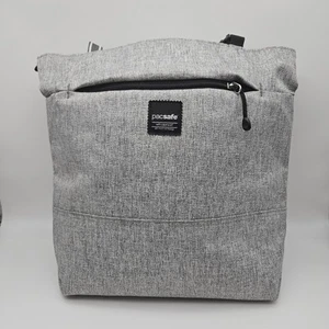 Pacsafe Gray Tweed Slingsafe LX200 RFID Anti-theft Laptop Tote Security Unisex - Picture 1 of 8