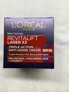 L’Oréal Paris Revitalift Laser Triple Action Anti-Ageing SPF 25 Cream,...  - Picture 1 of 7
