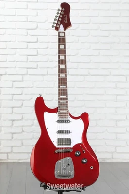 Guild Surfliner Deluxe Solidbody Electric Guitar - Scarlett Red Metallic - Image 1 of 4