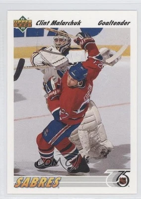 1991-92 Upper Deck Clint Malarchuk #368 - Image 1 of 2