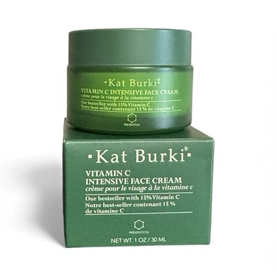 KAT BURKI Vitamin C Intensive Face Cream NEW In Box BRIGHTEN 1oz RV $80 - Image 1 of 4