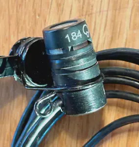 Shure WL184 Supercardioid Lapel Lavalier Microphone Mini-XLR TA4F - Picture 1 of 3