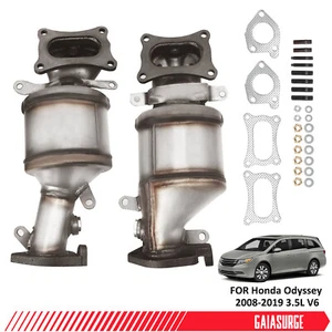 Catalytic Converter Bank 1 & Bank 2 For 2008-2019 Honda Odyssey 3.5L V6 - Picture 1 of 12
