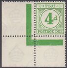 FIJI 1940 Postage Due 4d MNH from corner of the sheet.......................P889