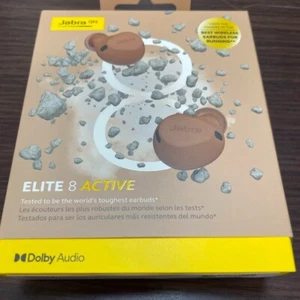 Jabra Elite 8 Active Wireless Earbuds IP68 Bluetooth 5.3 Mic caramel - Picture 1 of 14