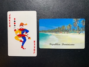 Tarjeta de juego intercambiable JOKER REPUBLICANA DOMINICANA tamaño puente rojo - Imagen 1 de 2