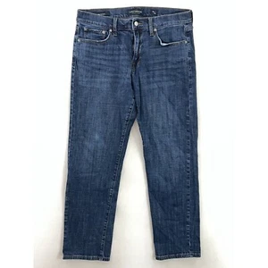 Lucky Brand Herren 221 Classic Straight Jeans Blau Whiskered Mid Rise Denim 34x30 - Bild 1 von 9