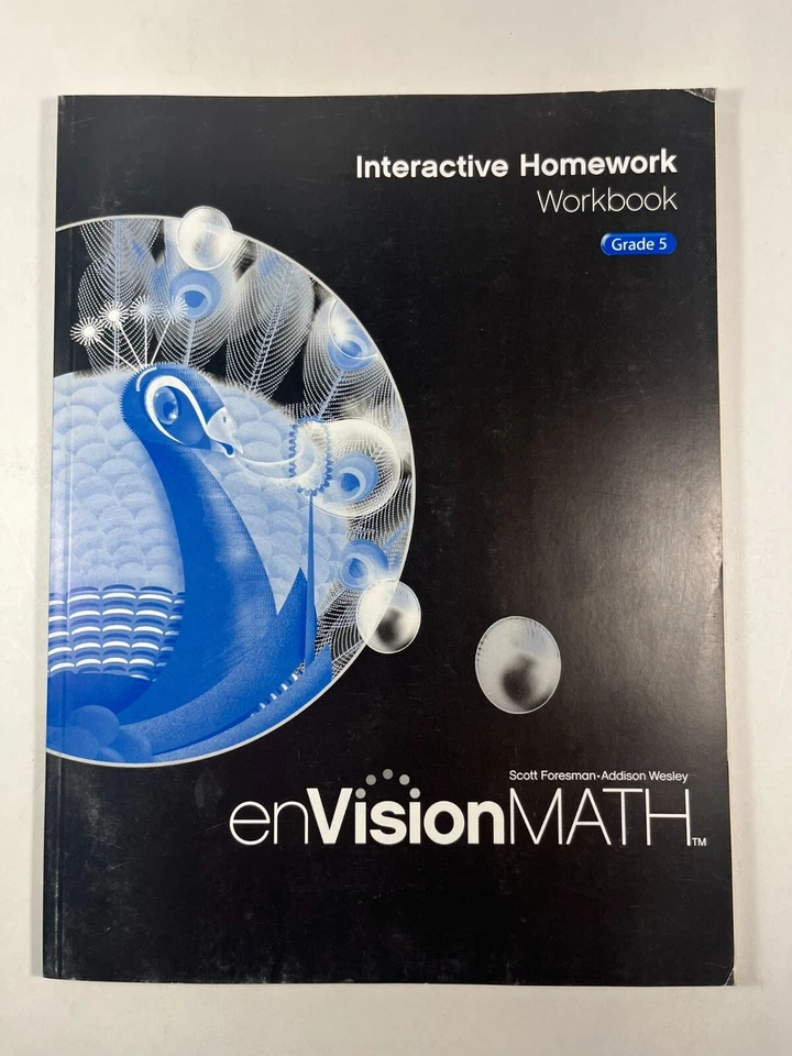 Scott Foresman Envision Math 2009 Interactive Workbook Grade 5 9780328341788 - Image 1 of 3
