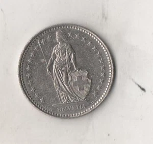 Schweiz Helvetia 1 Fr. 1986 ZIRKULIERT - Bild 1 von 2