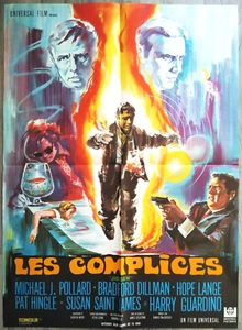 AFFICHE ORIGINALE 60X80 CM/LES COMPLICES/JIGSAW/MICHAEL J. POLLARD/BELINSKI/1968 - Imagen 1 de 1