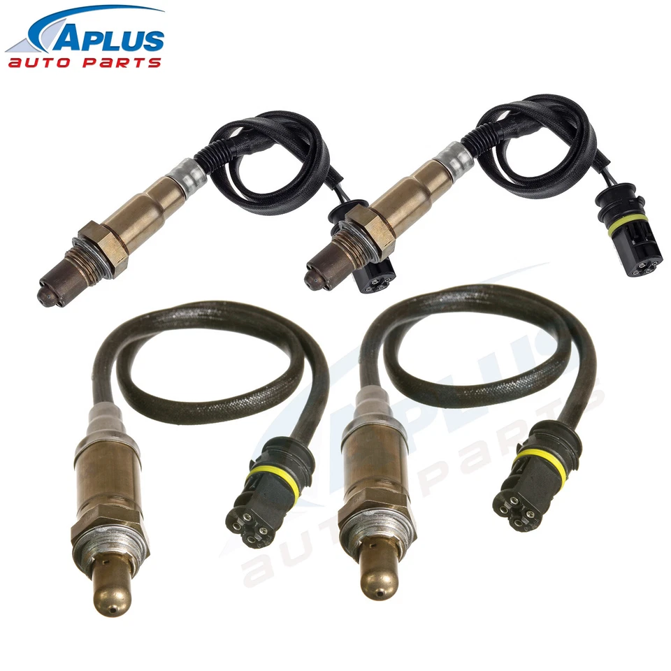 4X Up&Downstream O2 Oxygen Sensor For Mercedes-Benz E320 E500 SL500 E55 SL55 AMG - Image 1 of 4