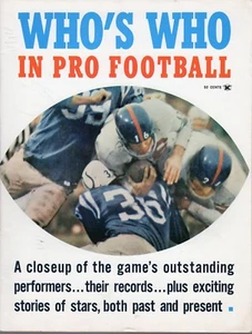 1961 Who's Who in Pro Football magazine, Frank Gifford, New York Giants GOOD - Picture 1 of 10
