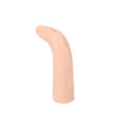3Pcs Silicone Finger Model High Simulation Bendable Embedded Design Nail HEE