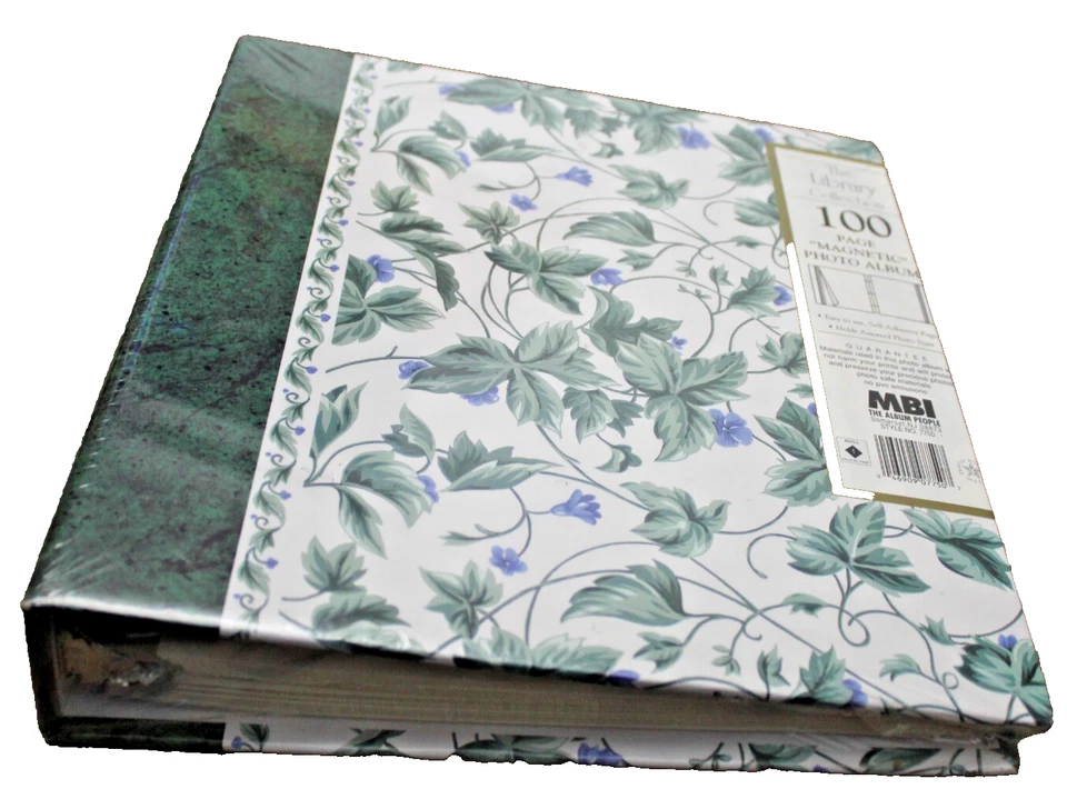 100 Page Magnetic Self Stick Photo Album Pages Acid