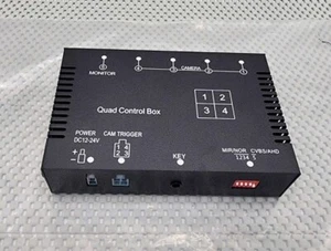 4 Channel Video Splitter Control Box DC12V 24V Image Switch Remote Box ONLY - Foto 1 di 7