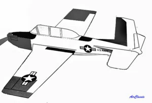 Planes 1/2-A: Sarpolus Beechcraft T-34 Mentor - Imagen 1 de 2