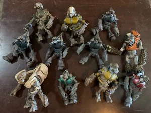 HALO ACTION FIGURES Lot x11 grunts - different colors, sizes - used. - Picture 1 of 7