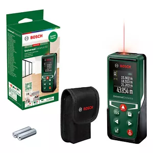 Bosch 50m Laser Distance Measurer, App inc. Case, UniversalDistance 50 - Picture 1 of 6