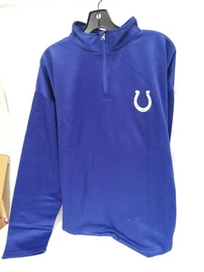 Profile Big & Tall NFL Team 1/4Zip Birdseye Poly Shirt Indianapolis Colts 3XT - Bild 1 von 1