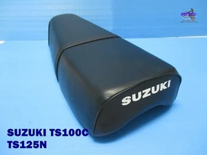 Fit Suzuki TS100C TS125N Black Seat Complete (ma1907) - Picture 1 of 6