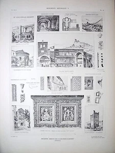Abbaye de St Guilhem le Désert ( Hérault) planche début XX° - Picture 1 of 1