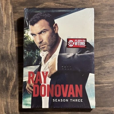 Ray Donovan Season 3 (2015 4Disc NEW DVD) Liev Schreiber Jon Voight Steven Bauer Foto 1 de 2