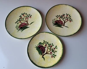Blue Ridge Bread Butter Dessert Plates Weathervane Barn Southern Potteries - Picture 1 of 4