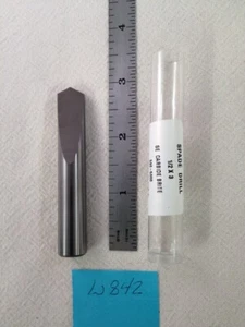 1 NEW HTC 1/2" (.500") SOLID CARBIDE SPADE DRILL. 3" OAL. 590-5000 (W842) - Picture 1 of 1