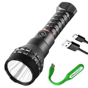 NEBO Luxtreme half-mile long beam rechargeable huntiing flashlight-USB light