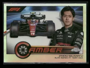 2023 Topps Cromo Fórmula 1 Camber CAM-ZG Zhou Guanyu - Imagen 1 de 2