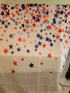 LB Red, White and Blue Stars Bright Beautiful Colors 4th of July - Picture 1 of 9