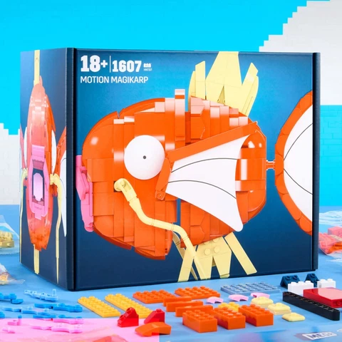 2023 SDCC Comic Con Mattel MEGA Pokemon Motion Magikarp Cover