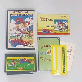 Pro Yakyuu Family Stadium 87 Baseball Nintendo Famicom Japanese NES Complete