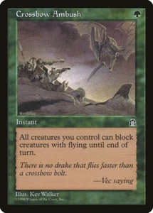 x1 Crossbow Ambush Stronghold MTG 105 COMMON M/NM 1x - Picture 1 of 1