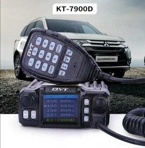 QYT KT-8900D double bande quad veille 25 W VHF UHF voiture/trunk Ham radio mobile PRO - Photo 1/9