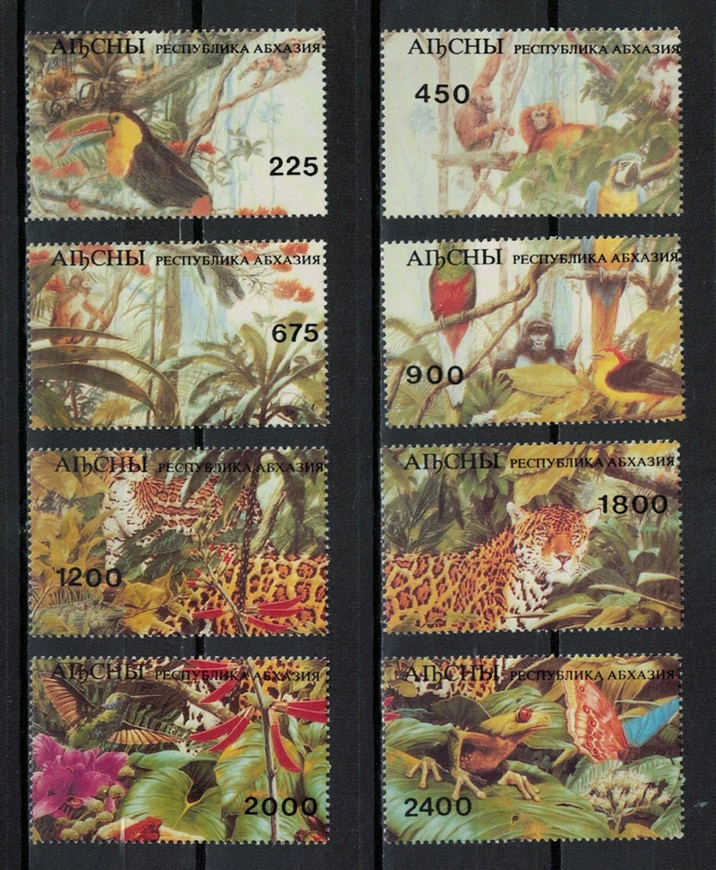 Abkhazia 1997 _ WWF -  Flora & Fauna _ MNH ** Foto 1 de 1