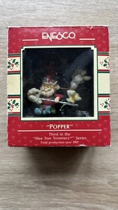 Enesco Treasury of Christmas Ornaments The North Pole Village Popper Zwerg - Bild 1 von 4