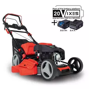 Rasaerba a scoppio semovente avviamento elettrico 225cc 53cm Scheppach ms225-53e - Foto 1 di 7