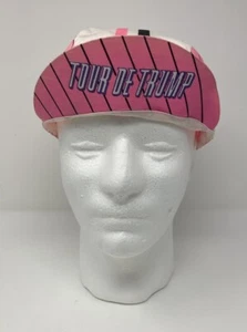 Cappello/Cappello da ciclismo vintage "TOUR DE TRUMP" rosa - Donald Trump New York City - Foto 1 di 7