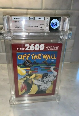 Off the Wall - WATA 9.4 A++ Atari 2600 Video Game From NY Upstate Collection HTF - Image 1 of 4