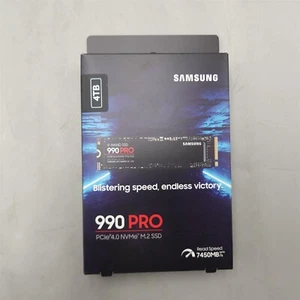 -NEW- SAMSUNG 990 PRO SSD 4TB PCIe 4.0 M.2 2280 Internal Solid State Hard Drive - Photo 1/3