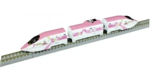 Rokuhan ST008-2 500 Type Hello Kitty Shinkansen Z Shorty Passenger Car Set - Picture 1 of 1
