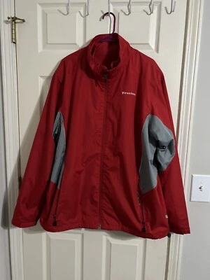 Abrigo rojo North End 3 en 1 Firestone para hombre ropa climática ecológica EZEM talla XL Foto 1 de 4