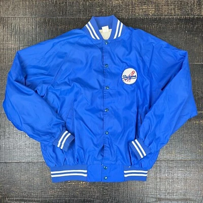 Chaqueta Universitaria Azul Bordada De Colección Soffee Los Angeles Dodgers Para Hombre Talla XL Foto 1 de 4